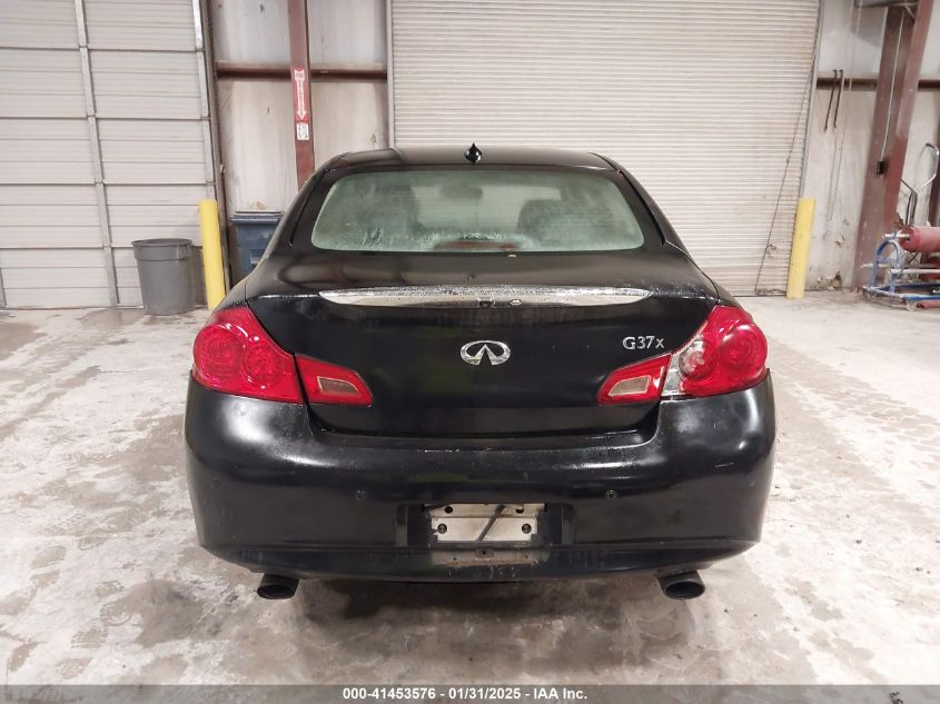 2013 Infiniti G37X VIN: JN1CV6AR5DM762725 Lot: 41453576