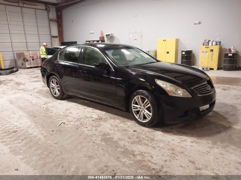 2013 Infiniti G37X VIN: JN1CV6AR5DM762725 Lot: 41453576