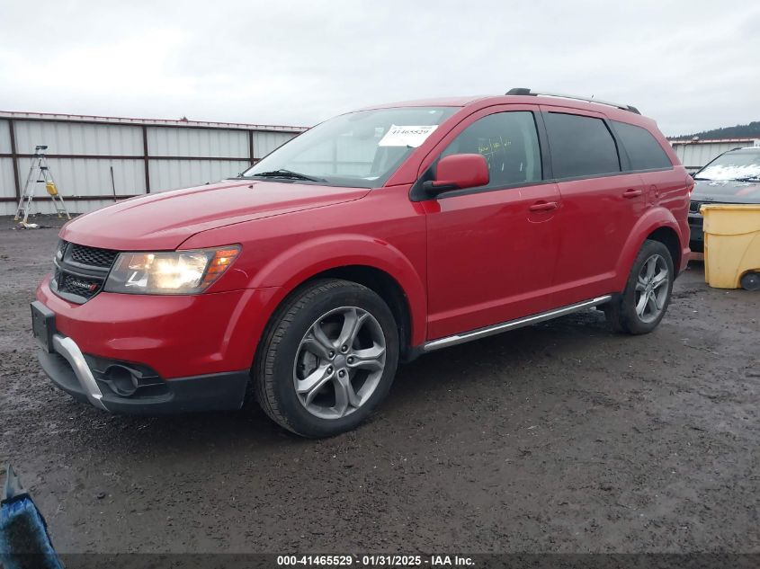 2017 Dodge Journey Crossroad VIN: 3C4PDCGB4HT691821 Lot: 41465529