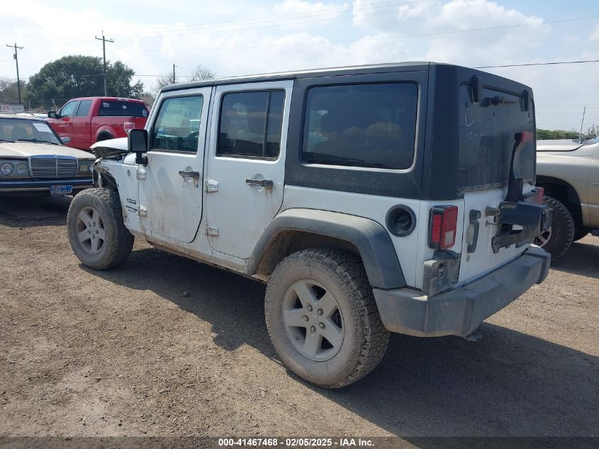 2018 Jeep Wrangler Jk Unlimited Sport S 4X4 VIN: 1C4HJWDGXJL922138 Lot: 41467468