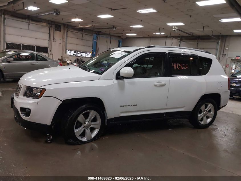 2016 Jeep Compass Latitude VIN: 1C4NJDEB5GD544372 Lot: 41469620