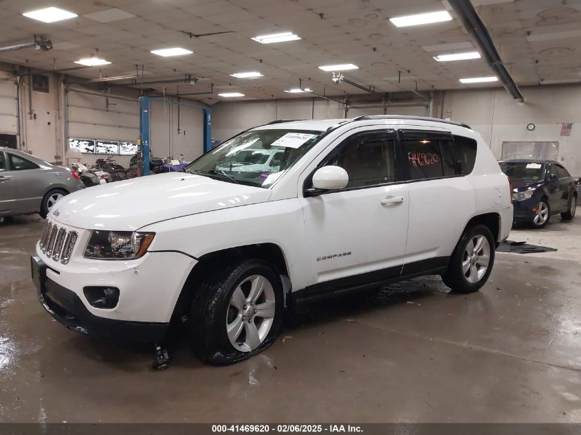 2016 Jeep Compass Latitude VIN: 1C4NJDEB5GD544372 Lot: 41469620