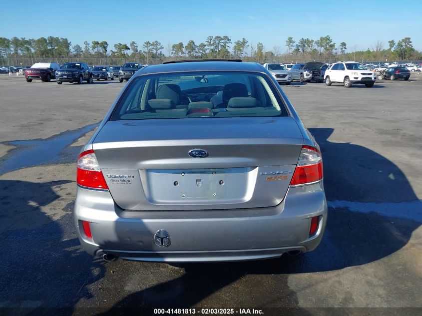 2008 Subaru Legacy 2.5I VIN: 4S3BL616587218752 Lot: 41481813