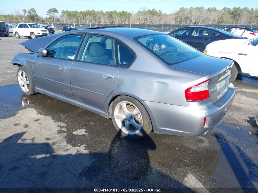 2008 Subaru Legacy 2.5I VIN: 4S3BL616587218752 Lot: 41481813