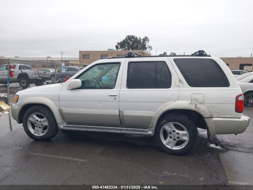 2001 Infiniti Qx4 Luxury VIN: JNRDR07Y81W107685 Lot: 41482334