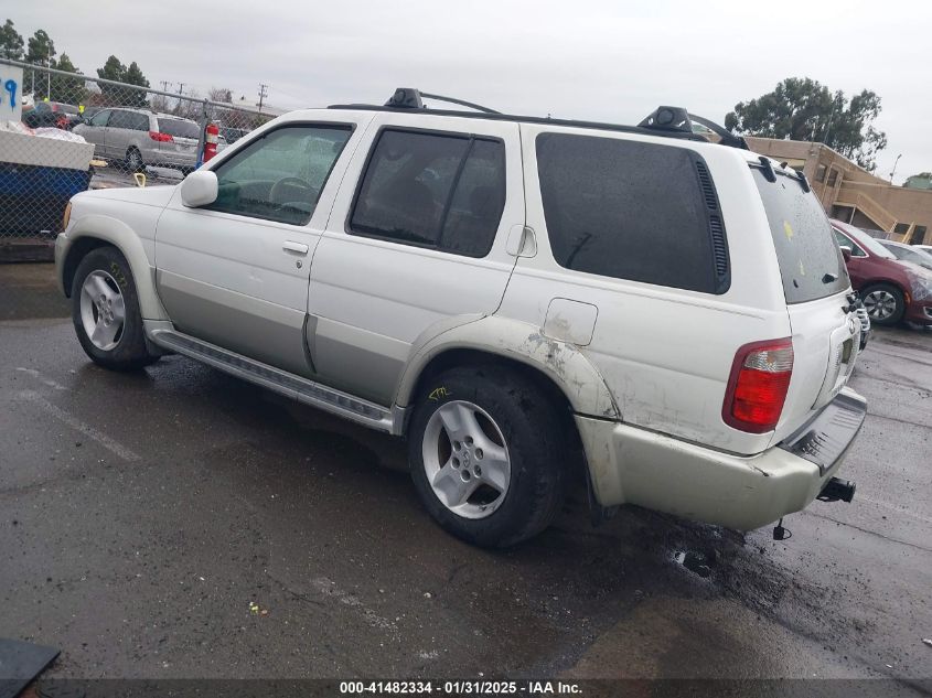 2001 Infiniti Qx4 Luxury VIN: JNRDR07Y81W107685 Lot: 41482334