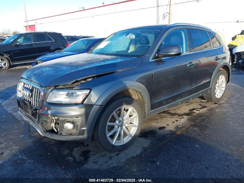 2017 Audi Q5 2.0T Premium VIN: WA1L2AFP2HA054045 Lot: 41483729