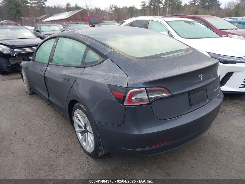 2023 Tesla Model 3 Long Range Dual Motor All-Wheel Drive VIN: 5YJ3E1EB3PF389517 Lot: 41484978