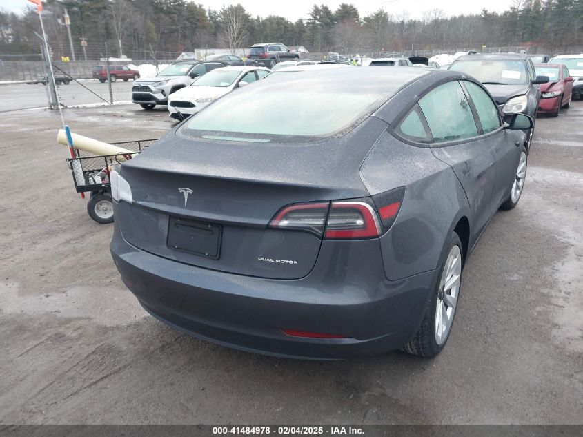 2023 Tesla Model 3 Long Range Dual Motor All-Wheel Drive VIN: 5YJ3E1EB3PF389517 Lot: 41484978