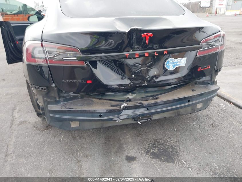 2017 Tesla Model S 60/75 VIN: 5YJSA1E13HF189897 Lot: 41492943