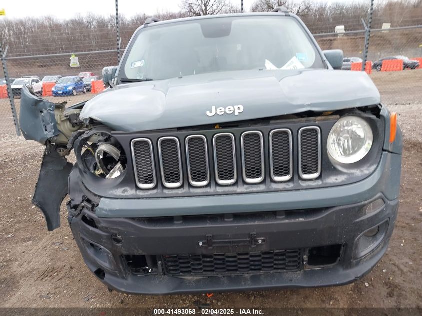 2017 Jeep Renegade Latitude Fwd VIN: ZACCJABB5HPF75067 Lot: 41493068