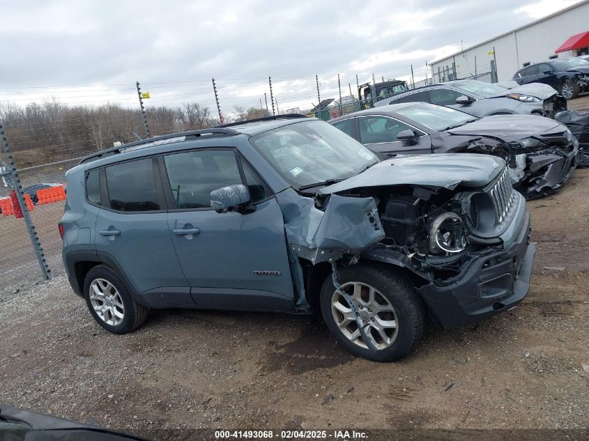 2017 Jeep Renegade Latitude Fwd VIN: ZACCJABB5HPF75067 Lot: 41493068