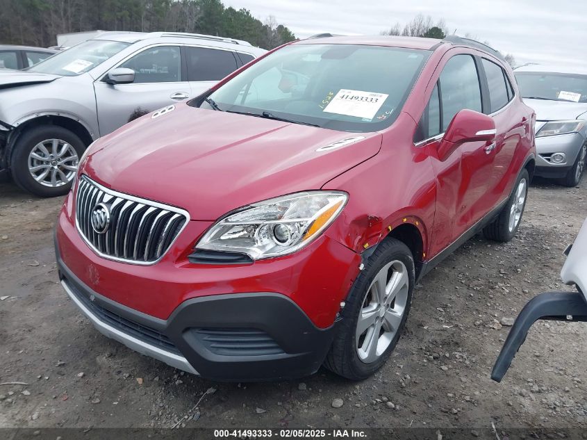 2015 Buick Encore VIN: KL4CJASB7FB240233 Lot: 41493333