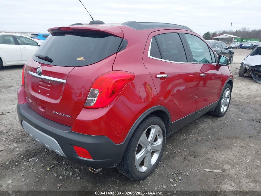 2015 Buick Encore VIN: KL4CJASB7FB240233 Lot: 41493333