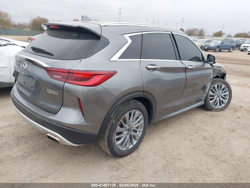 2024 Infiniti Qx50 Luxe Awd VIN: 3PCAJ5BBXRF108573 Lot: 41497135