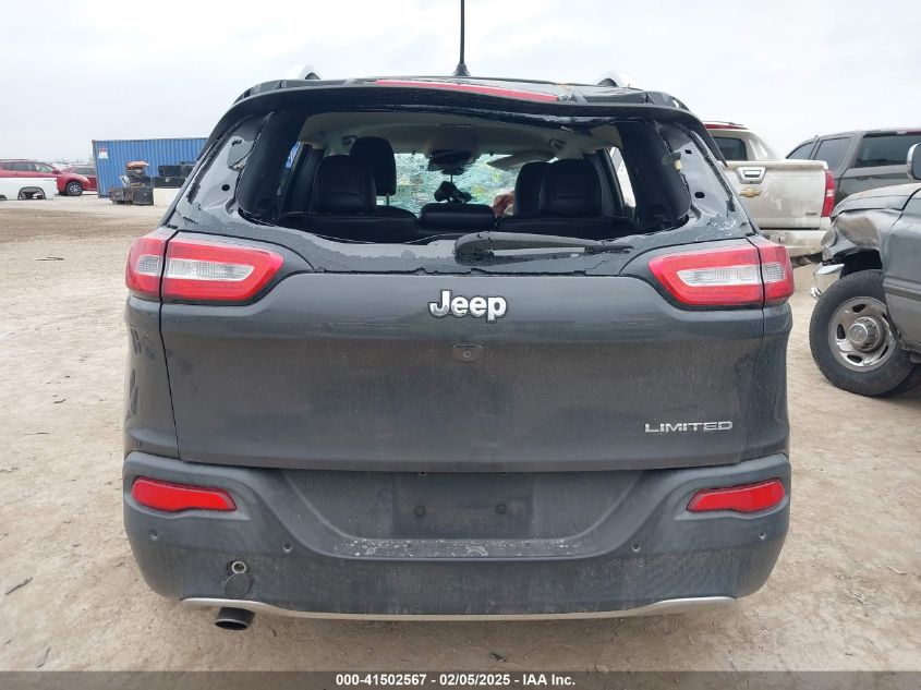 2015 Jeep Cherokee Limited VIN: 1C4PJLDB1FW708157 Lot: 41502567