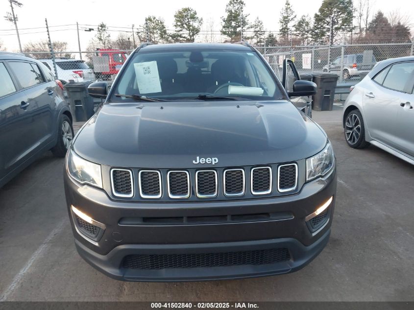 2018 Jeep Compass Sport 4X4 VIN: 3C4NJDAB2JT232677 Lot: 41502840