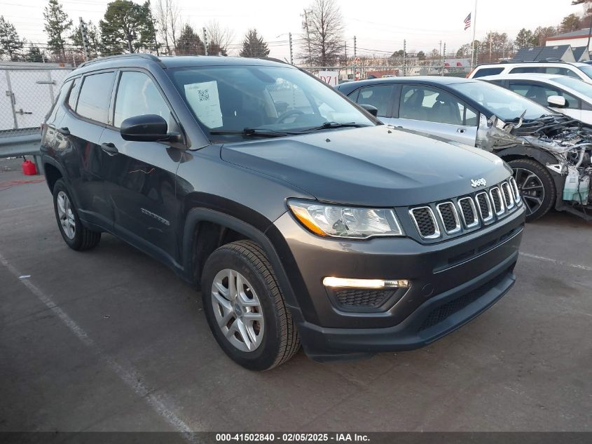 2018 Jeep Compass Sport 4X4 VIN: 3C4NJDAB2JT232677 Lot: 41502840