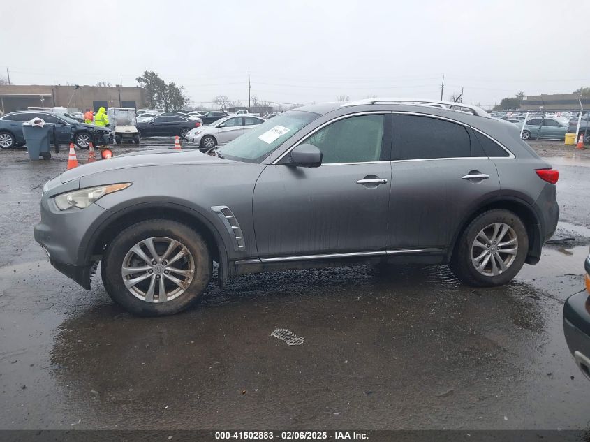 2012 Infiniti Fx35 VIN: JN8AS1MW7CM153723 Lot: 41502883