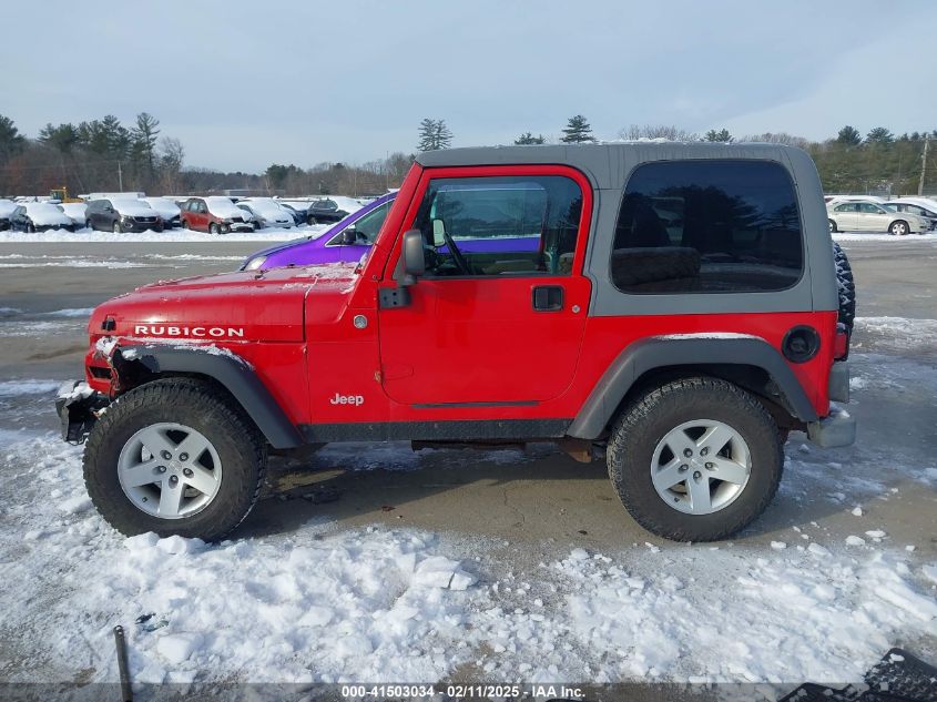 2005 Jeep Wrangler Rubicon VIN: 1J4FA69S25P316085 Lot: 41503034