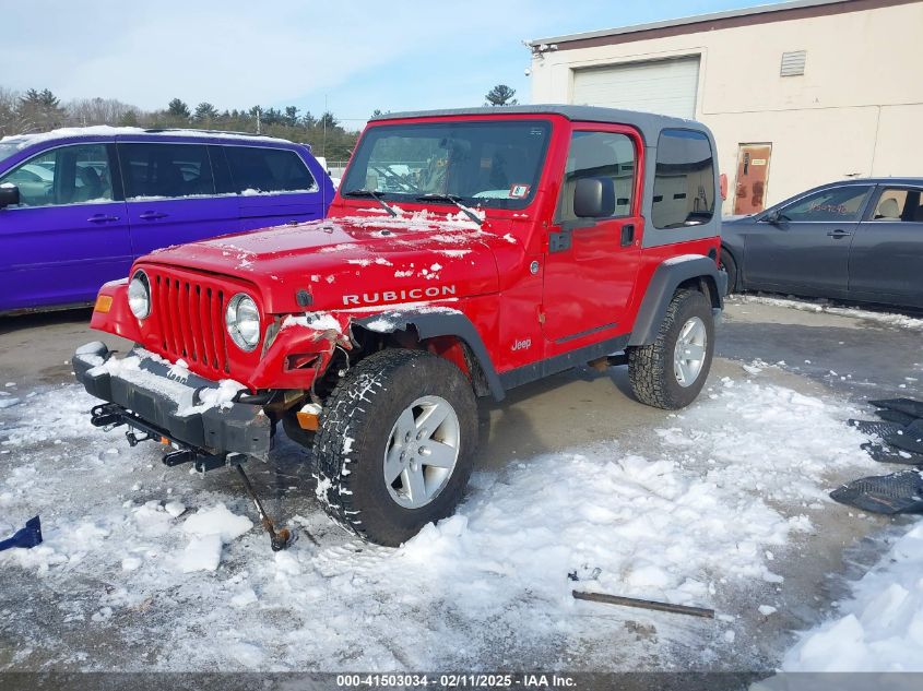 2005 Jeep Wrangler Rubicon VIN: 1J4FA69S25P316085 Lot: 41503034