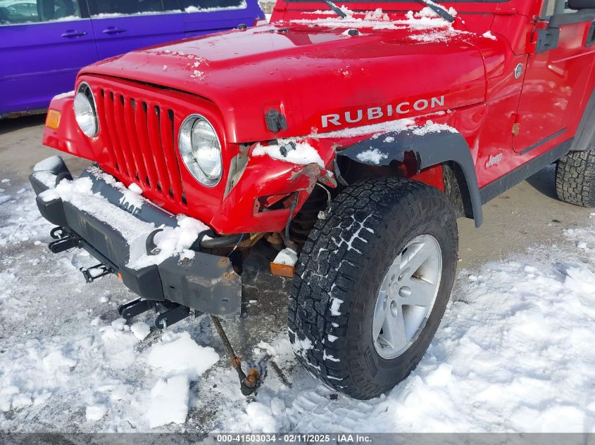 2005 Jeep Wrangler Rubicon VIN: 1J4FA69S25P316085 Lot: 41503034