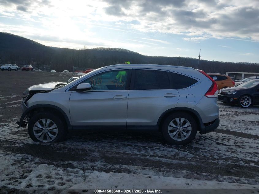 2014 Honda Cr-V Ex-L VIN: 2HKRM4H7XEH648671 Lot: 41503640