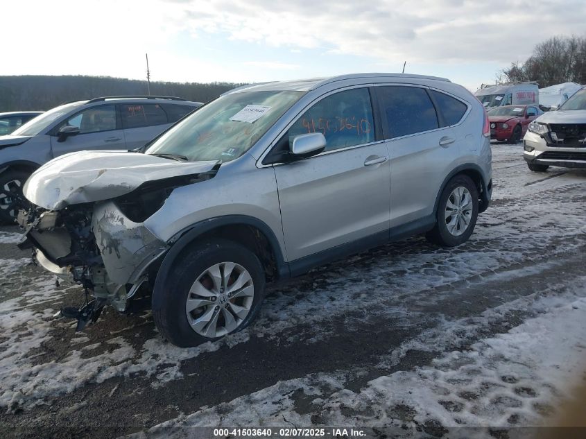 2014 Honda Cr-V Ex-L VIN: 2HKRM4H7XEH648671 Lot: 41503640