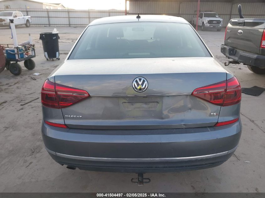 2017 Volkswagen Passat 1.8T S VIN: 1VWAT7A39HC086199 Lot: 41504497