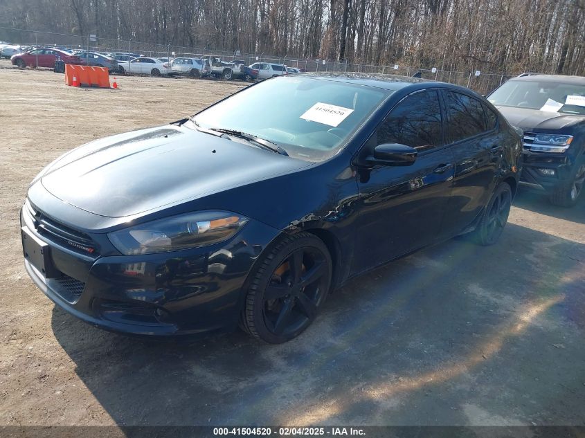 2015 Dodge Dart Sxt VIN: 1C3CDFBB4FD180656 Lot: 41504520