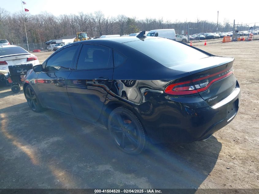 2015 Dodge Dart Sxt VIN: 1C3CDFBB4FD180656 Lot: 41504520