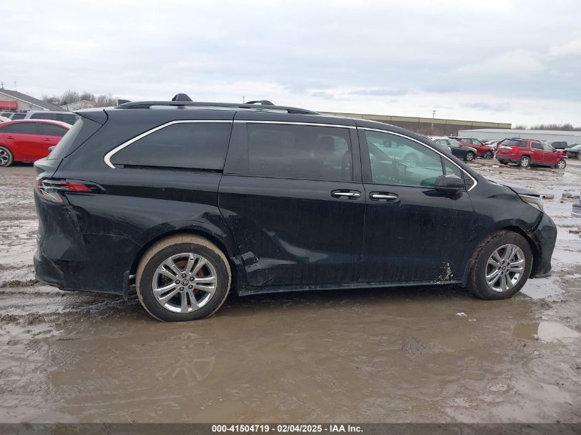 2022 Toyota Sienna Xse VIN: 5TDXSKFC5NS069826 Lot: 41504719