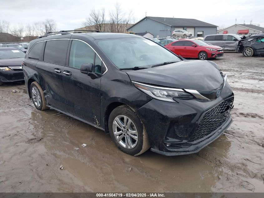 2022 Toyota Sienna Xse VIN: 5TDXSKFC5NS069826 Lot: 41504719