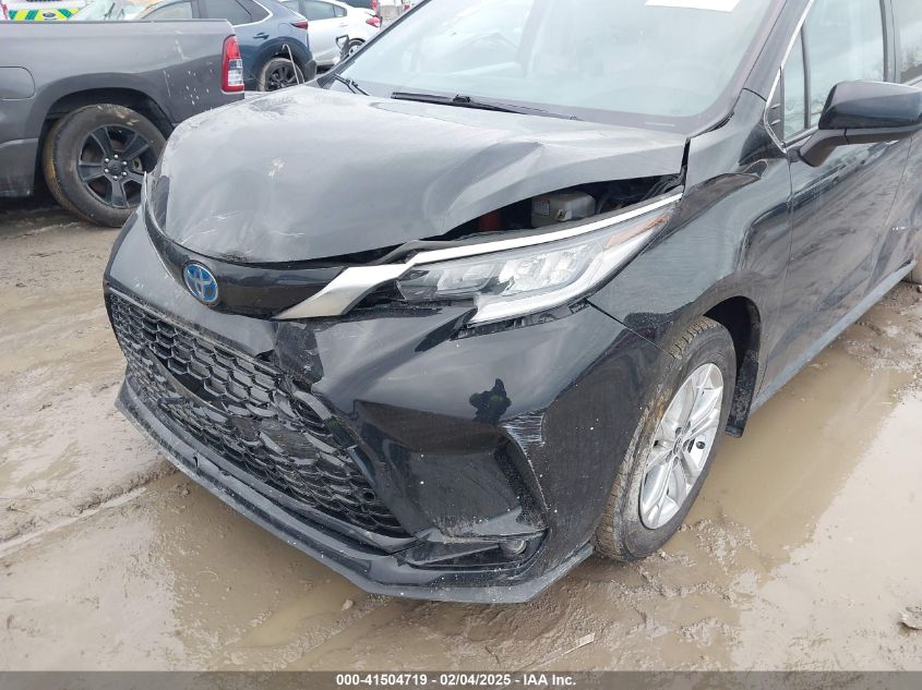 2022 Toyota Sienna Xse VIN: 5TDXSKFC5NS069826 Lot: 41504719