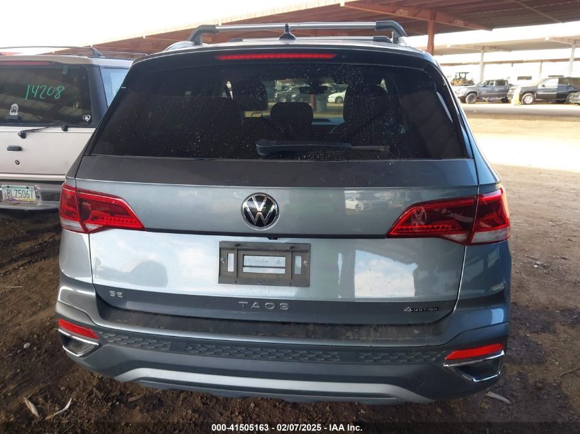 2023 Volkswagen Taos 1.5T Se VIN: 3VVNX7B22PM329543 Lot: 41505163