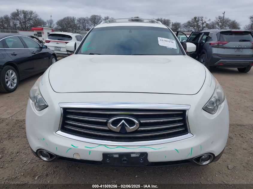 2013 Infiniti Fx37 VIN: JN8CS1MU0DM140692 Lot: 41509256