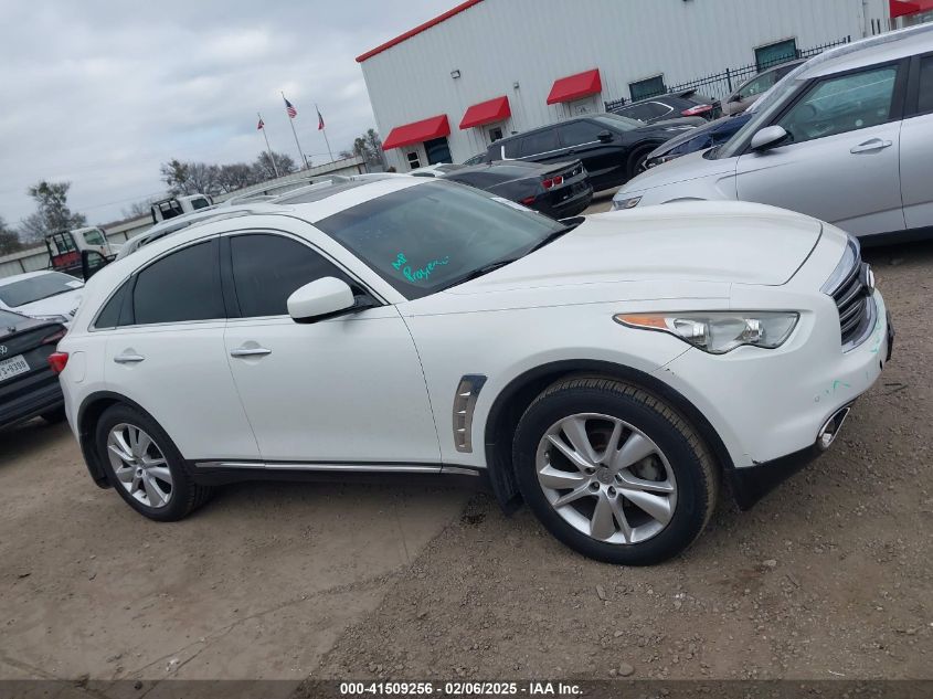 2013 Infiniti Fx37 VIN: JN8CS1MU0DM140692 Lot: 41509256