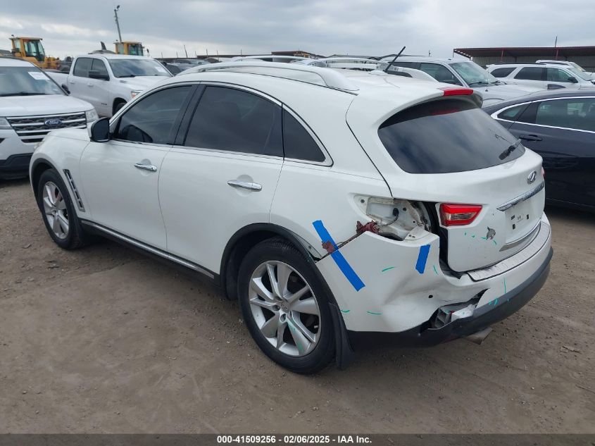 2013 Infiniti Fx37 VIN: JN8CS1MU0DM140692 Lot: 41509256