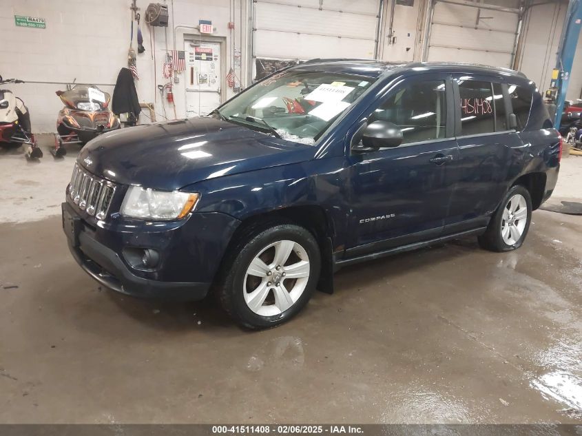 2012 Jeep Compass Latitude VIN: 1C4NJDEB8CD588277 Lot: 41511408