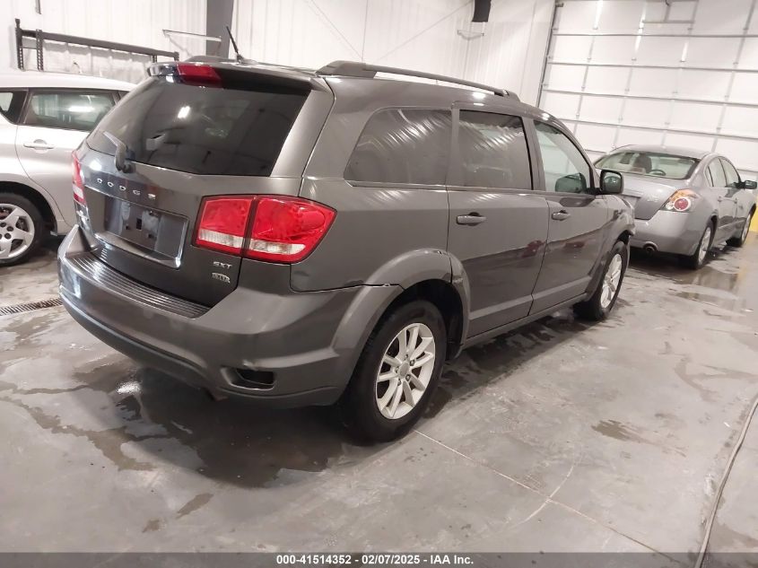 2014 Dodge Journey Sxt VIN: 3C4PDCBB8ET237185 Lot: 41514352