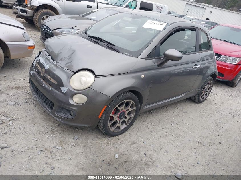 2012 Fiat 500 Sport VIN: 3C3CFFBR6CT126126 Lot: 41514699