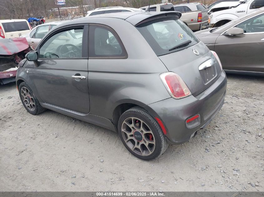 2012 Fiat 500 Sport VIN: 3C3CFFBR6CT126126 Lot: 41514699