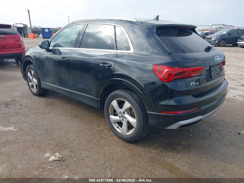 2020 Audi Q3 Premium Plus 45 Tfsi Quattro Tiptronic VIN: WA1BECF30L1016334 Lot: 41517606