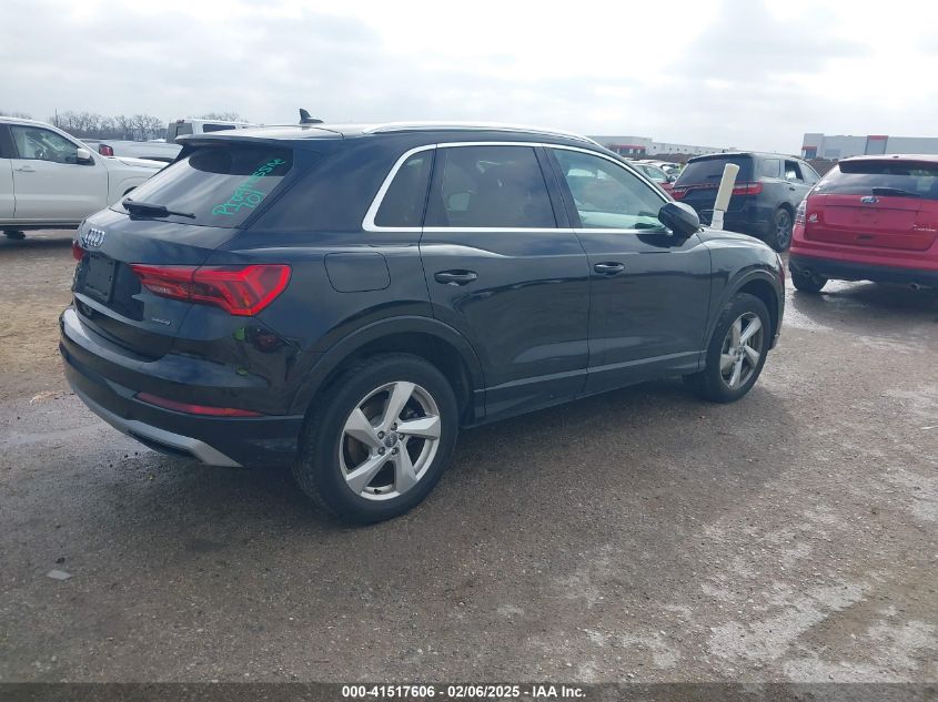 2020 Audi Q3 Premium Plus 45 Tfsi Quattro Tiptronic VIN: WA1BECF30L1016334 Lot: 41517606