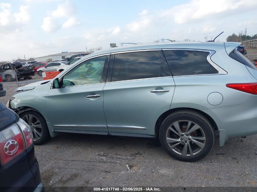 2013 Infiniti Jx35 VIN: 5N1AL0MNXDC345439 Lot: 41517748