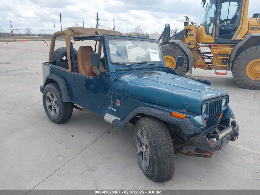 1995 Jeep Wrangler / Yj S/Rio Grande VIN: 1J4FY19P1SP250375 Lot: 41520367