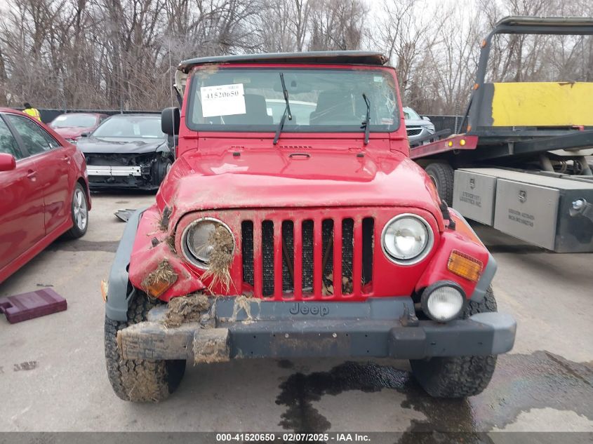 2004 Jeep Wrangler Sport VIN: 1J4FA49SX4P794578 Lot: 41520650