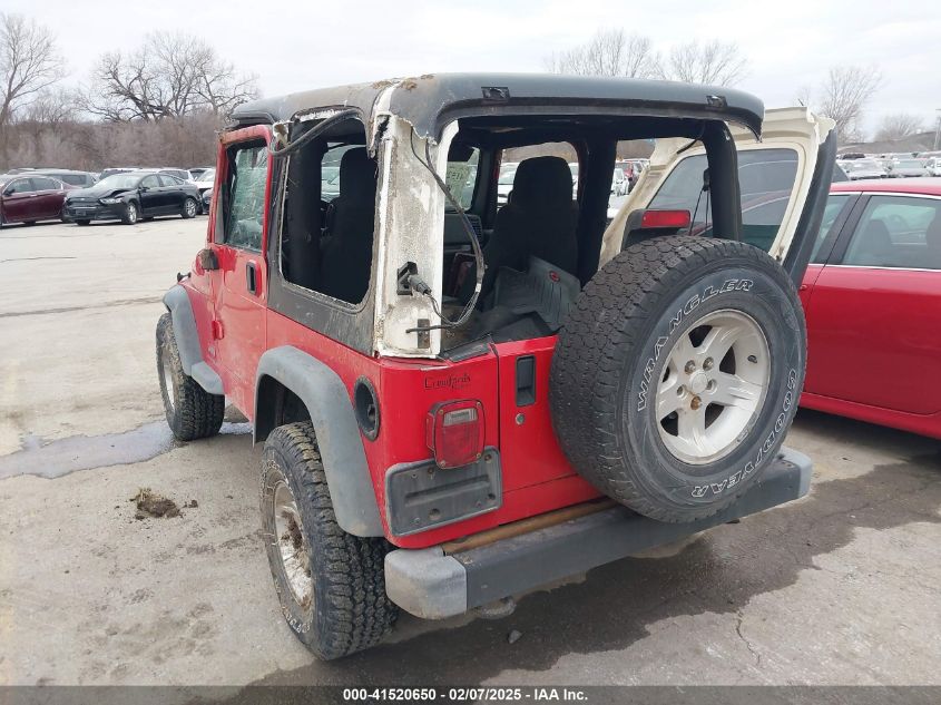 2004 Jeep Wrangler Sport VIN: 1J4FA49SX4P794578 Lot: 41520650