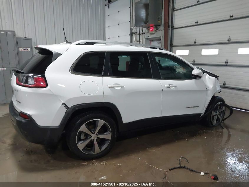 2019 Jeep Cherokee Limited Fwd VIN: 1C4PJLDB6KD114282 Lot: 41521581