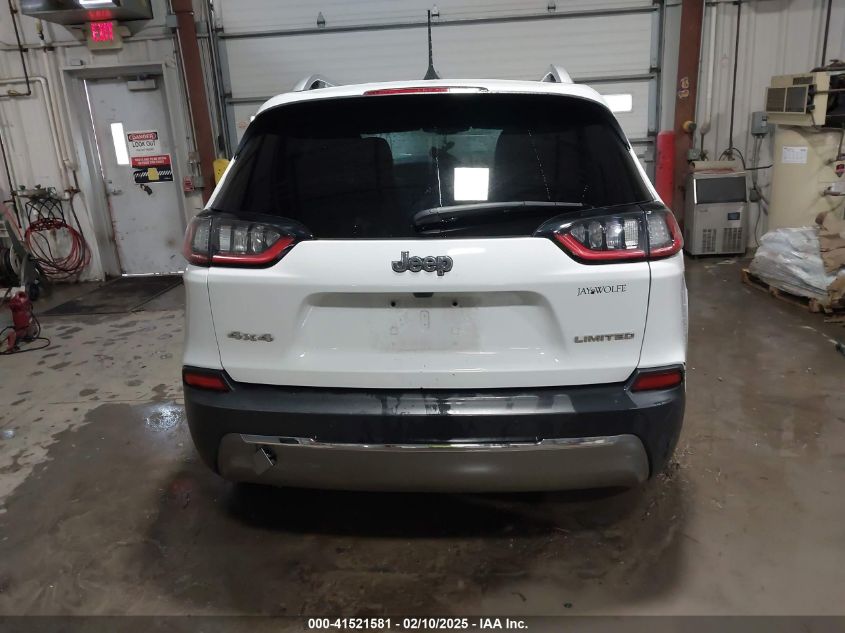 2019 Jeep Cherokee Limited Fwd VIN: 1C4PJLDB6KD114282 Lot: 41521581